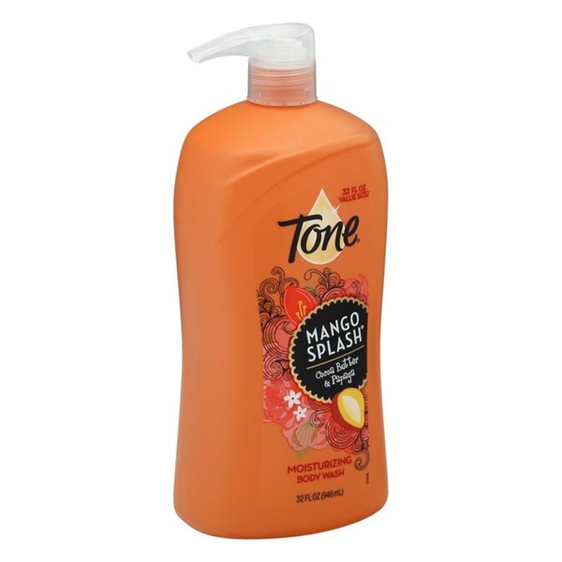 Tone Body Wash, Moisturizing, Mango Splash, Value Size! (32 oz) Instacart