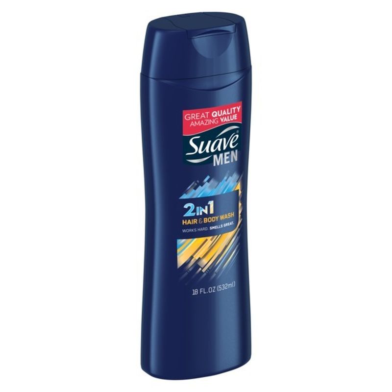 Suave 2 In 1 Hair And Body Wash (18 oz) Instacart