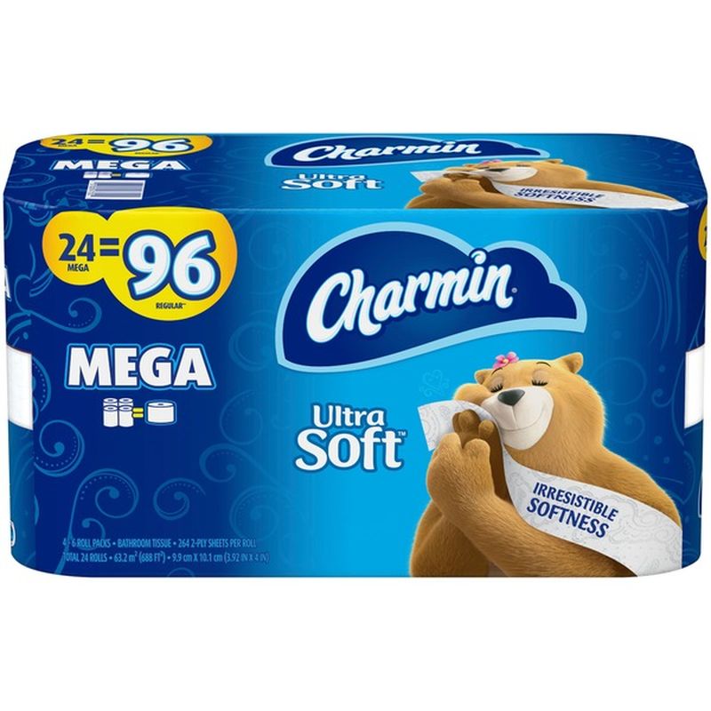 Charmin Toilet Paper (24 ct) from Walmart Instacart