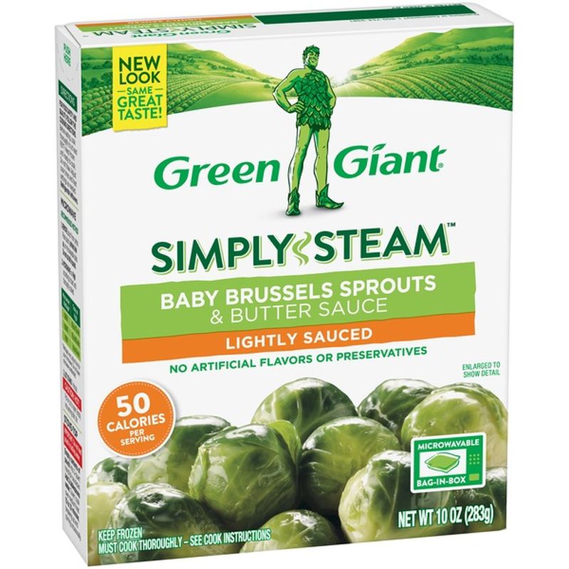 Green Giant Baby Brussels Sprouts & Butter Sauce (10 oz) from King