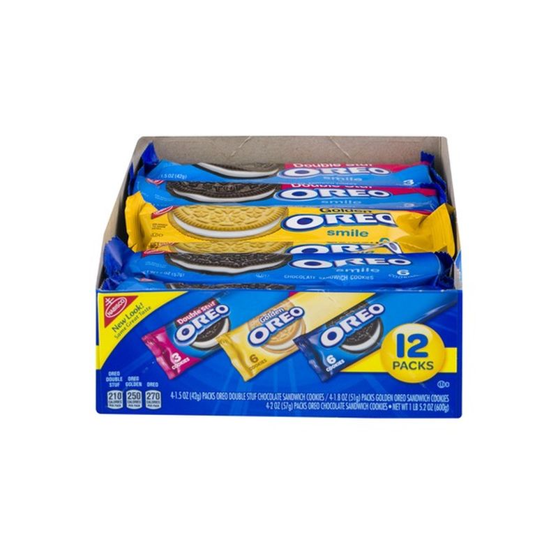Nabisco Oreo Variety Pack Sandwich Cookies (12 ct) from Food Lion