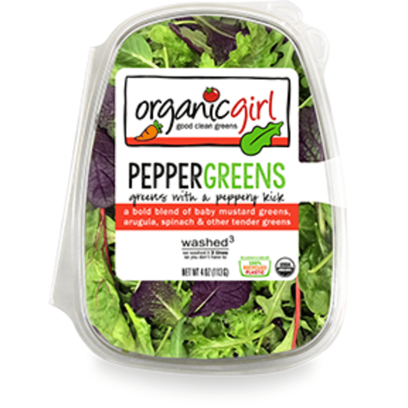 organicgirl Organic Peppergreen Salad Mix (4 oz) Instacart
