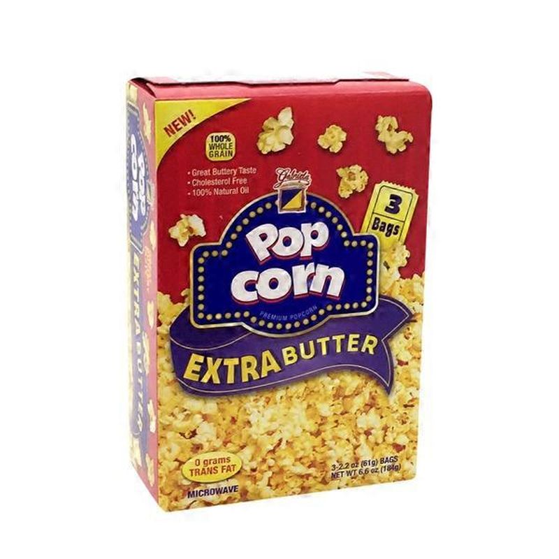 Gabriela Microwave Popcorn With Extra Butter (3 ct) Delivery or Pickup