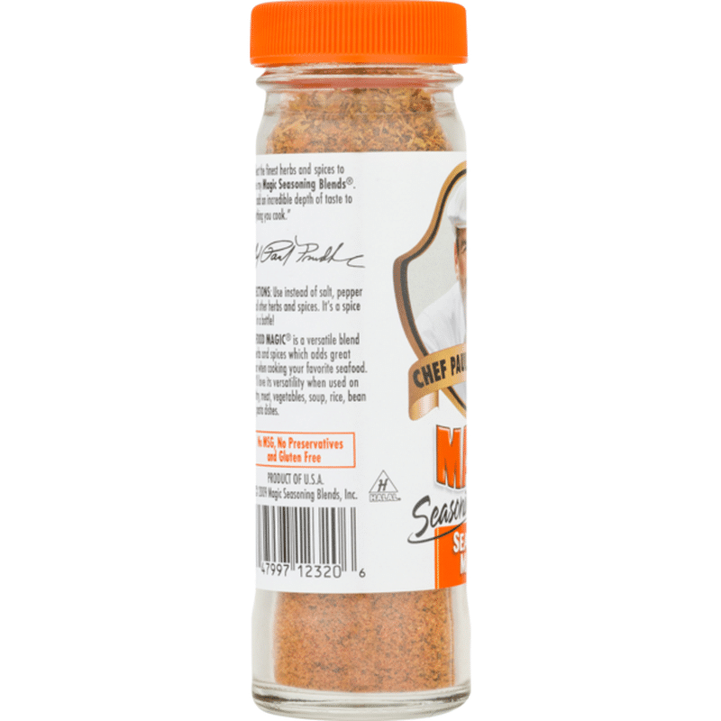 Chef Paul Prudhomme's Seasoning Blends, Seafood Magic (2 oz) - Instacart