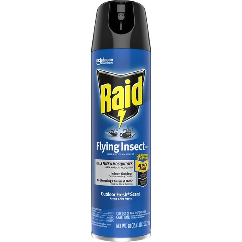 raid flying insect killer pets