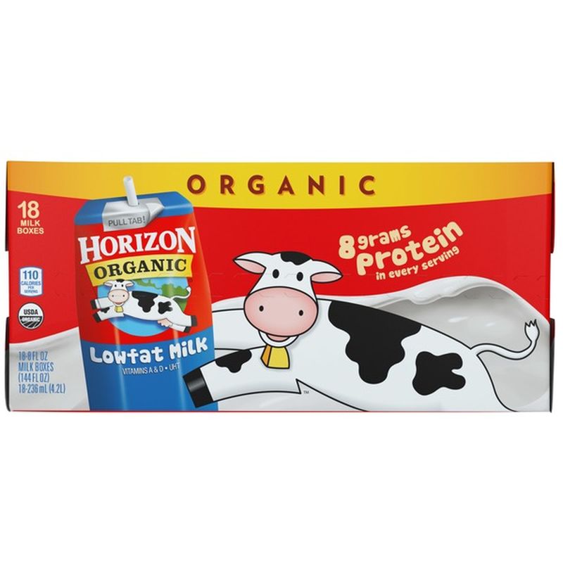 Horizon Organic 1 Lowfat ShelfStable Milk (144 fl oz) from Costco