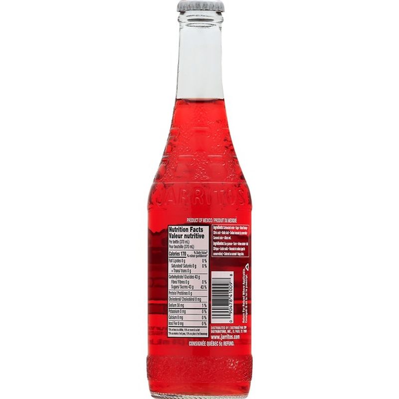 Jarritos Soda, Strawberry (12.5 fl oz) Instacart