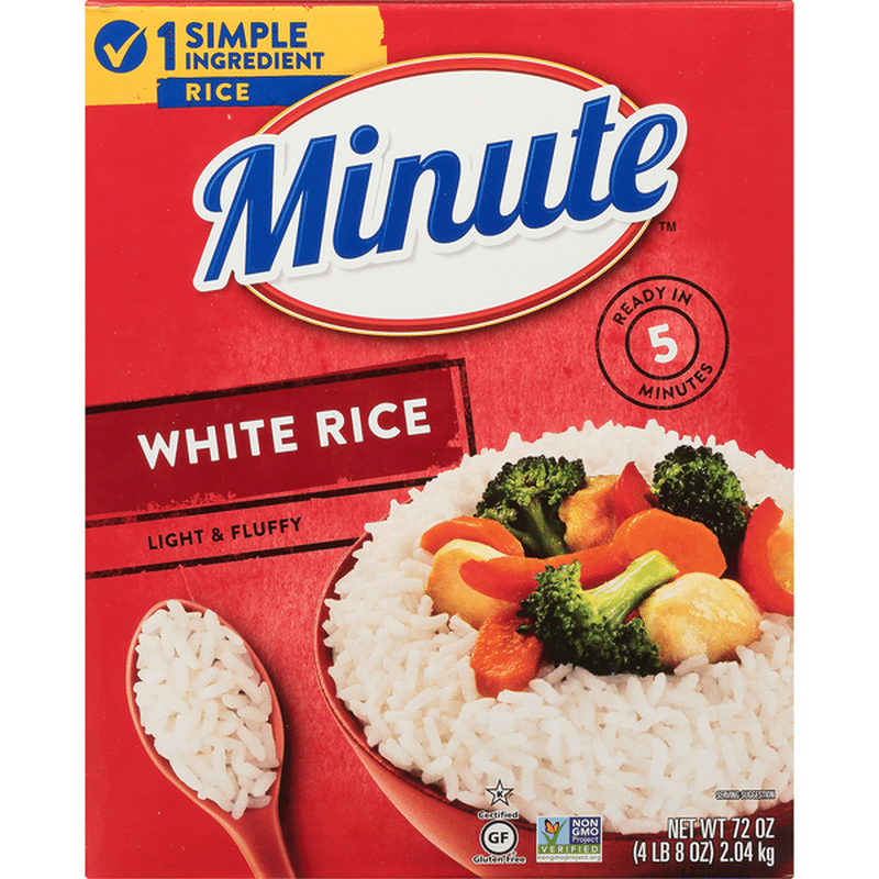 Minute Rice White Rice (72 oz) Instacart