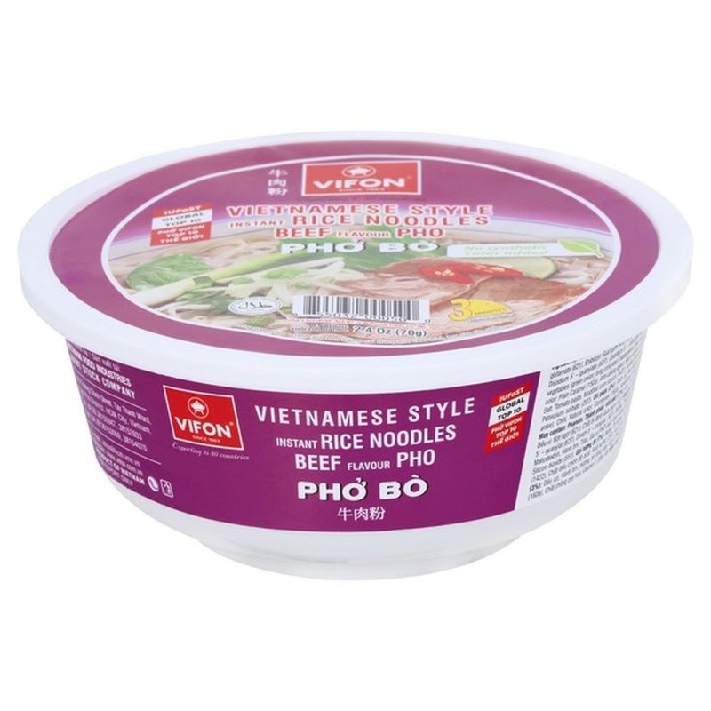Vifon Pho Bo, Beef Flavour (2.4 oz) - Instacart