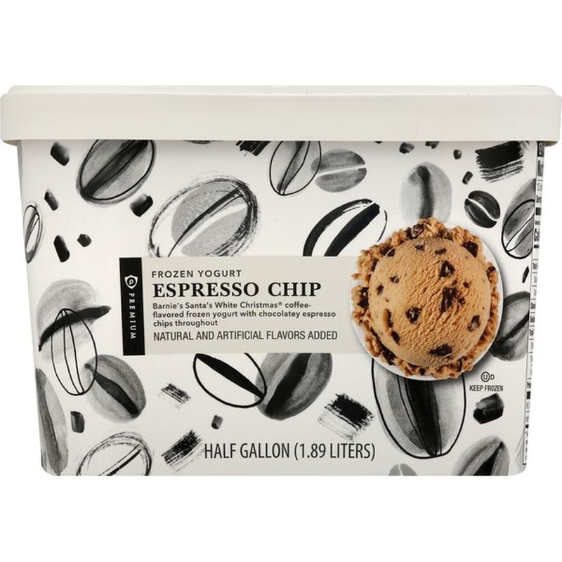 Publix Premium Frozen Yogurt, Espresso Chip (0.5 gal) Instacart