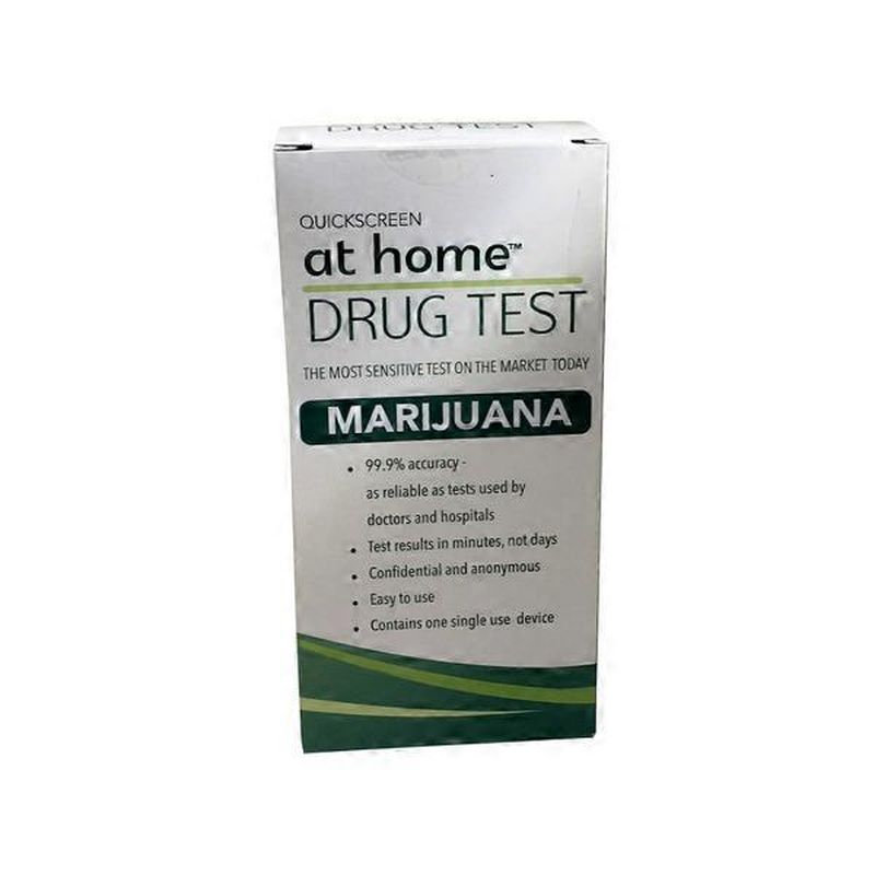 Quickscreen Marijuana At Home Drug Test 1 Each Instacart