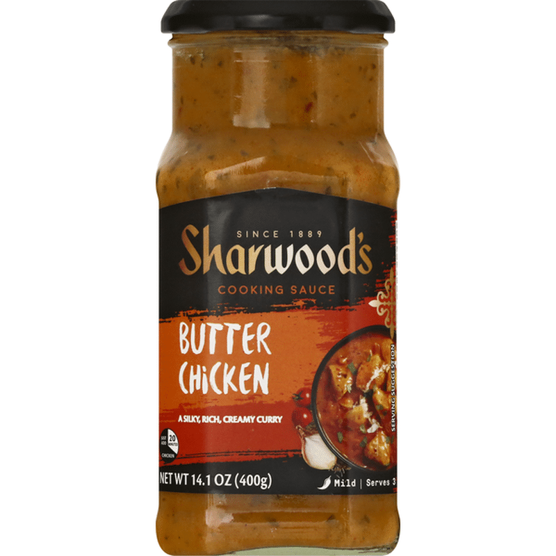 Sharwood's Cooking Sauce, Butter Chicken, Mild (14.1 oz) - Instacart