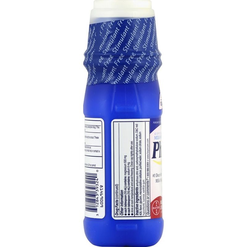 Phillips Milk of Magnesia, Wild Cherry (12 fl oz) Instacart
