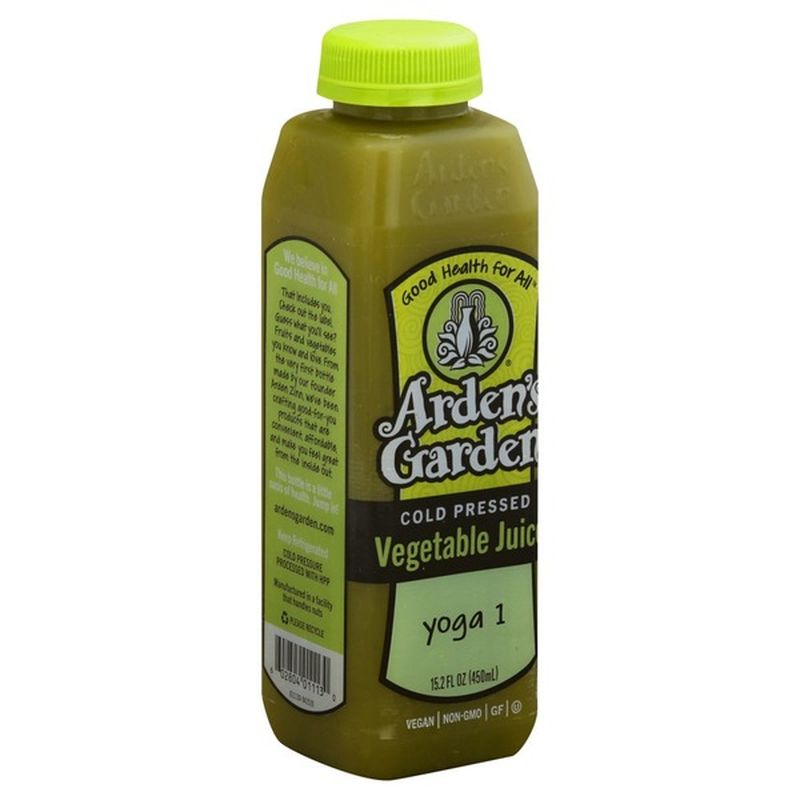 Ardens Garden Vegetable Juice, Cold Pressed, Yoga 1 (15.2 oz) Instacart