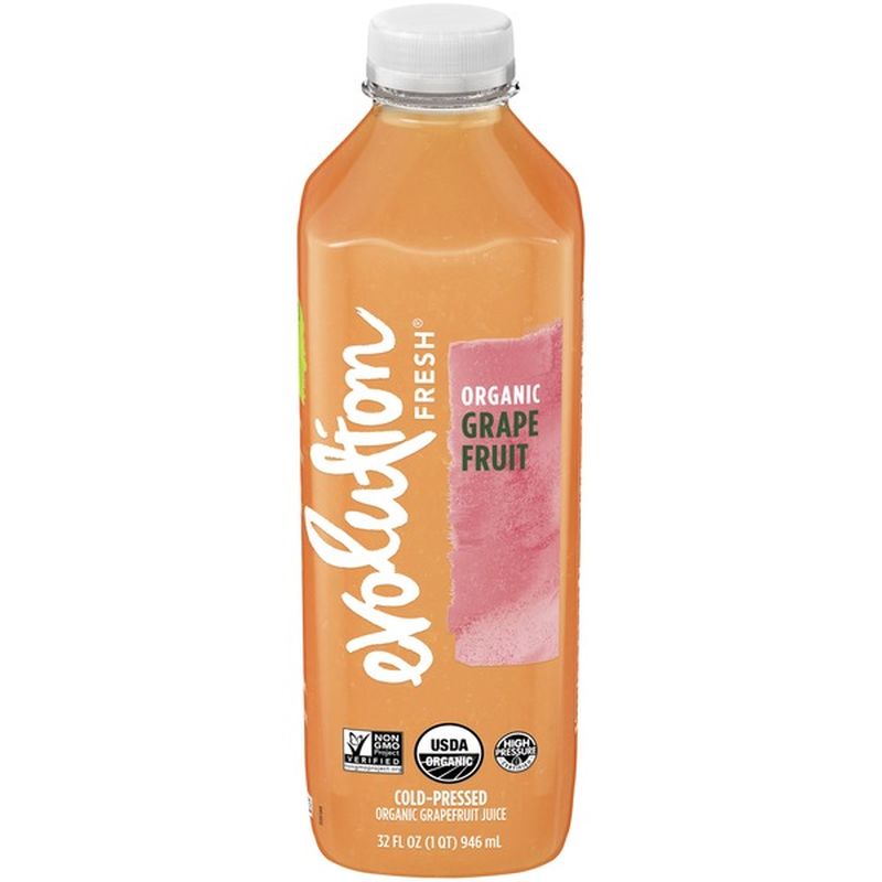 Evolution Fresh ColdPressed Organic Grapefruit Juice (1 qt) Instacart