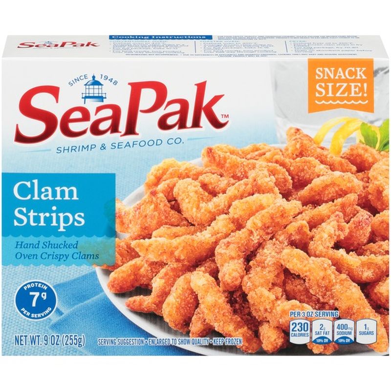 SeaPak Clam Strips (9 oz) - Instacart