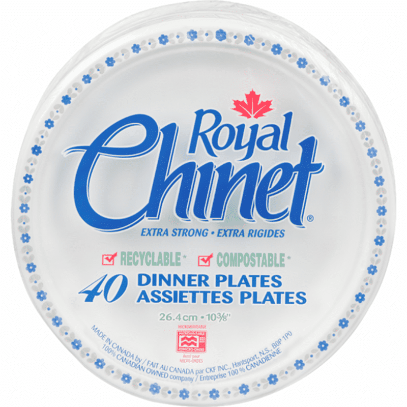 10.38' Dinner Paper Plates