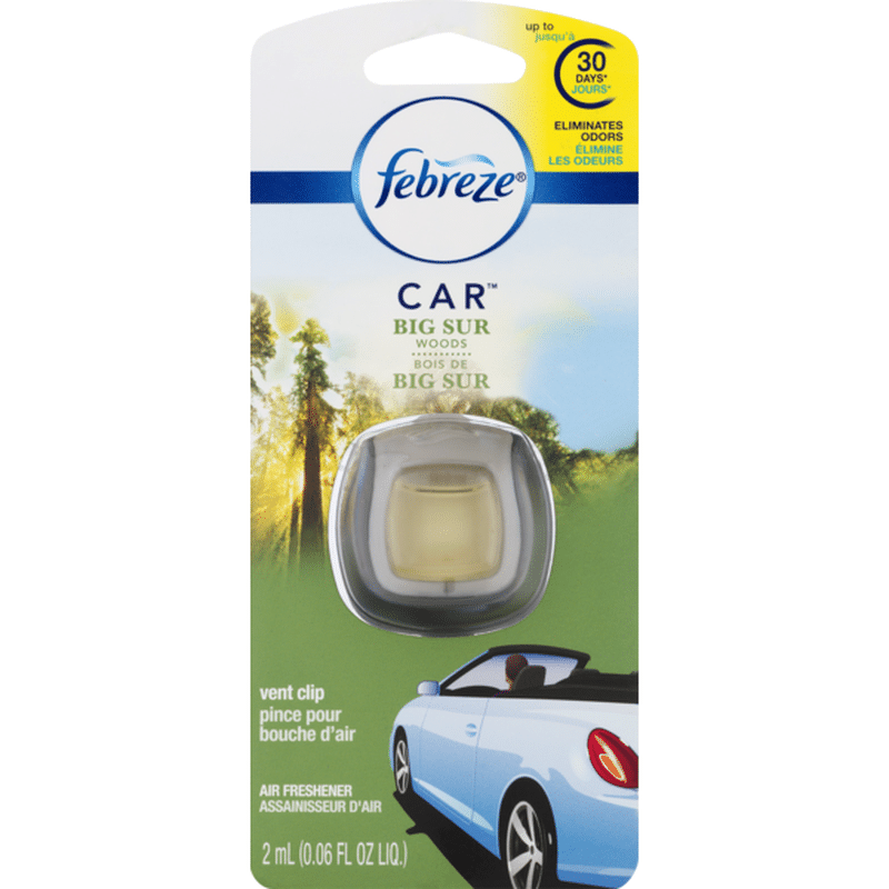 Febreze Car Air Freshener Big Sur Woods (2 ml) Instacart