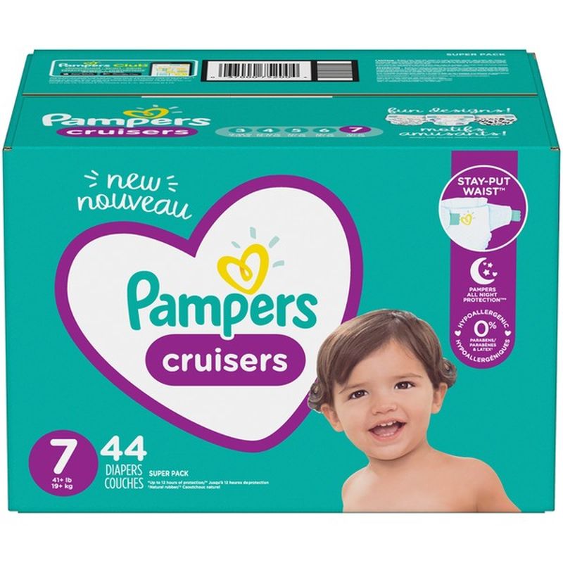 pampers swaddlers diapers size 7