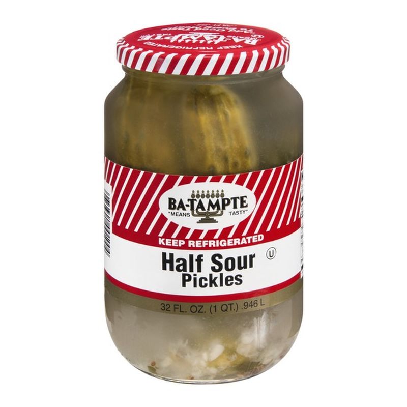 BaTampte Pickles, Half Sour (32 oz) Instacart