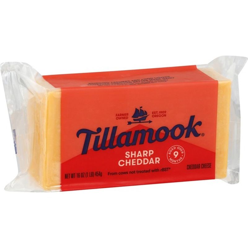 Tillamook Sharp Cheddar Cheese Loaf (1 lb) from Lunardi’s Markets