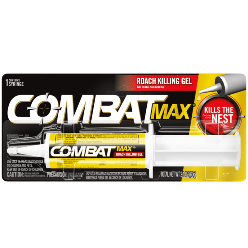 Combat Max Roach Killing Gel (2.1 oz) Instacart