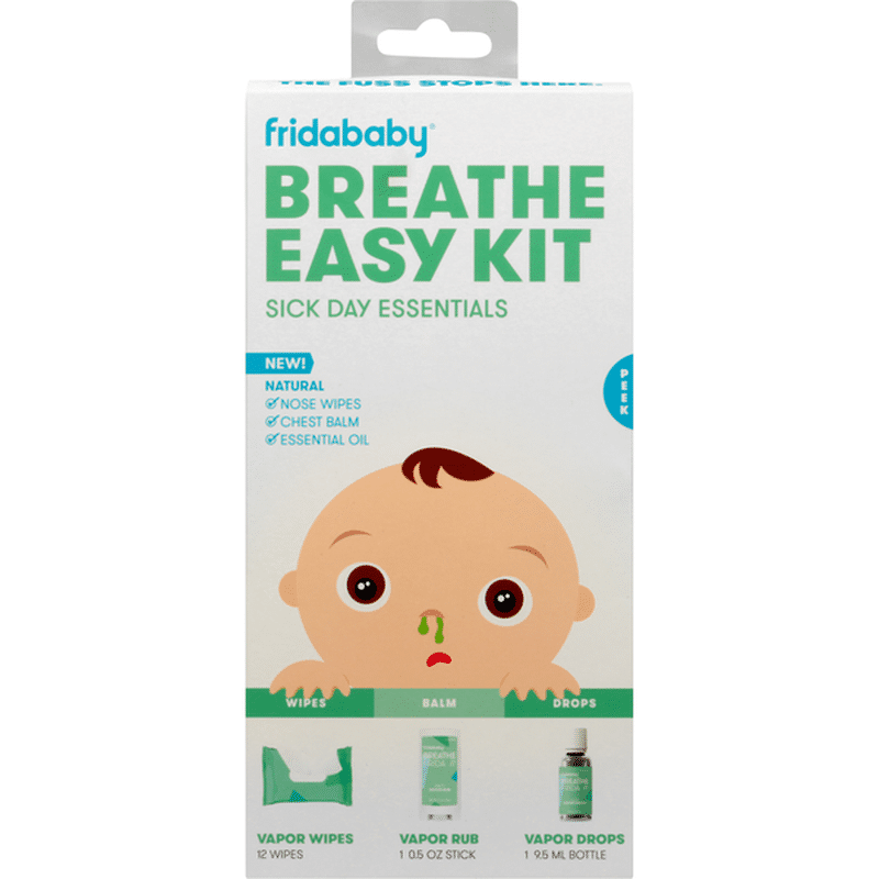 Fridababy Breathe Easy Kit, Sick Day Essentials (1 each) Delivery or