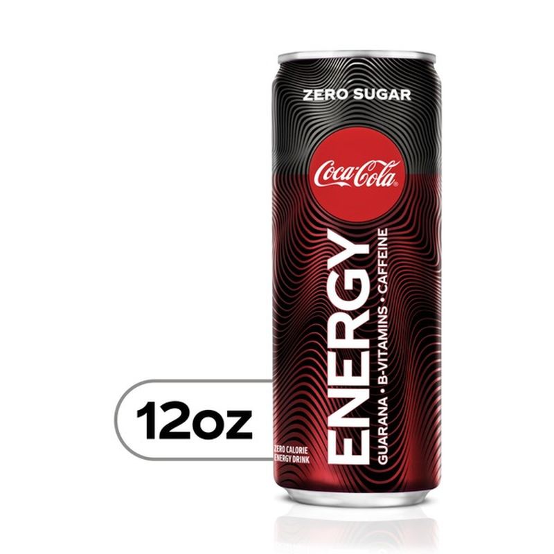 CocaCola Zero Sugar Energy, Flavored Energy Drinks With Vitamin B6