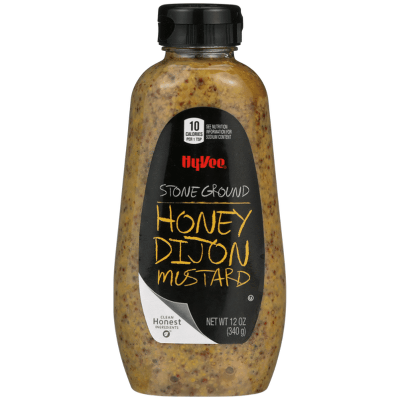 HyVee Stone Ground Honey Dijon Mustard (12 oz) Instacart