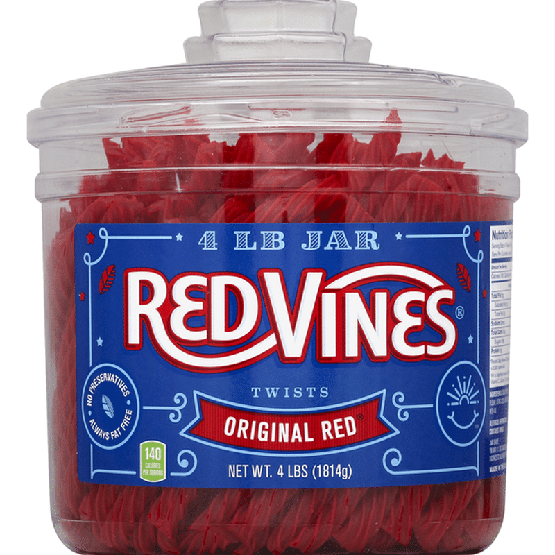 Red Vines Licorice, Twists, Original Red (4 lb) Instacart