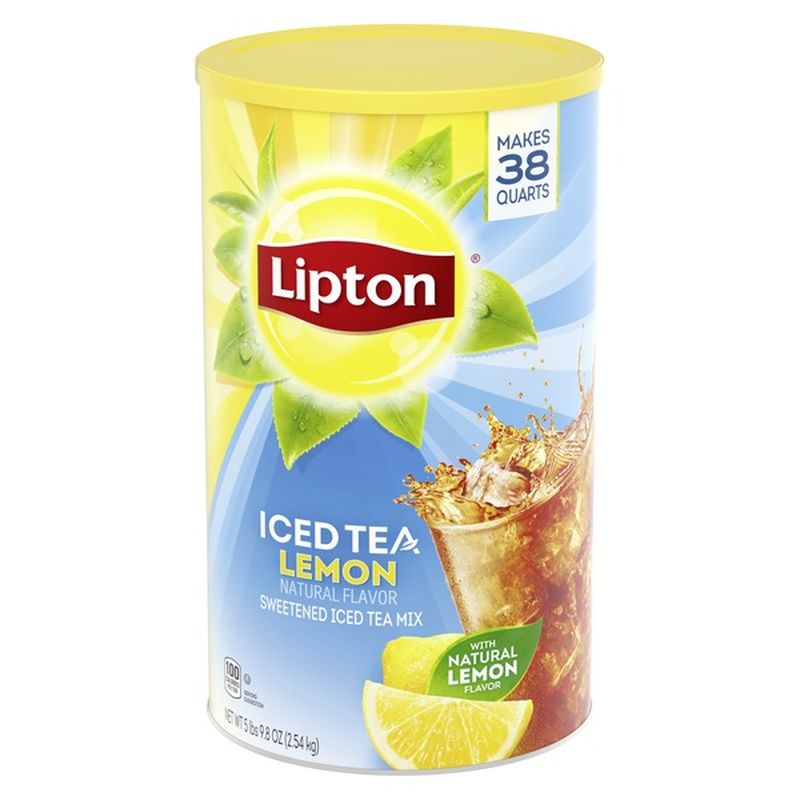 Lipton Low Calorie Iced Tea Lipton Iced Tea Mix Lemon (5 oz) from Costco - Instacart