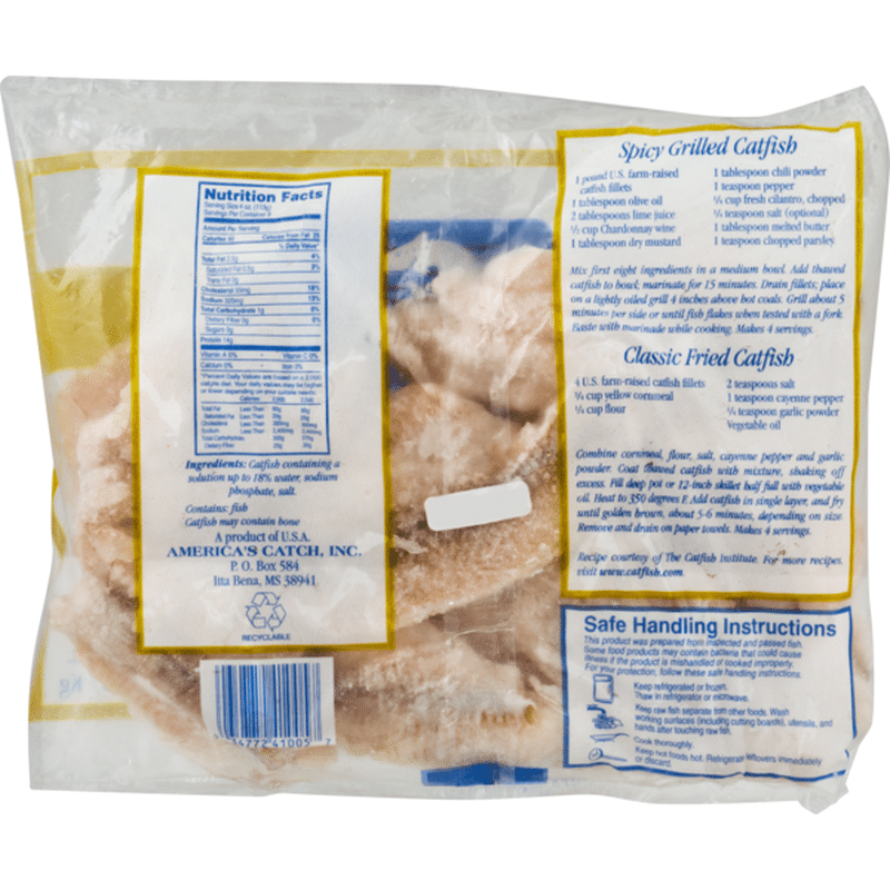 America's Catch Catfish Fillets (32 oz) Instacart