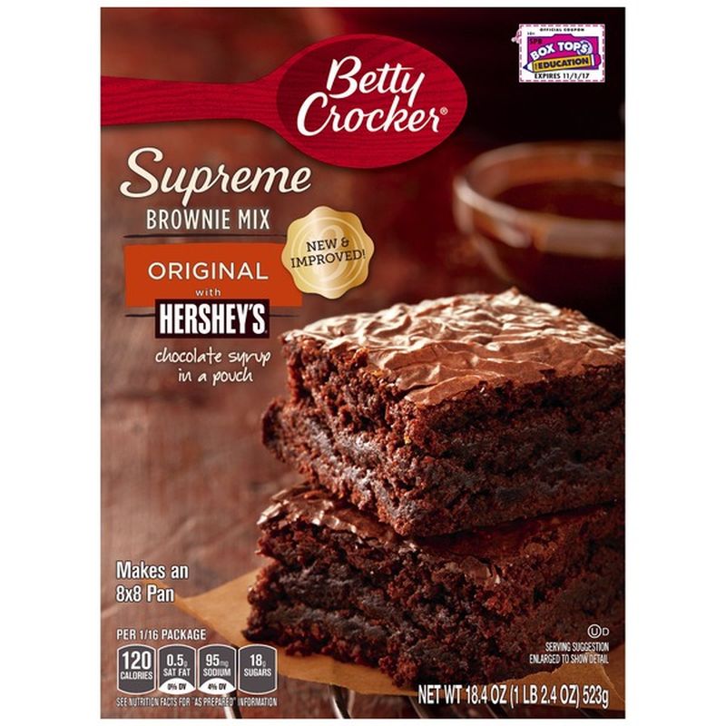 Betty Crocker Delights Supreme Original Brownie Mix 22 Oz Instacart