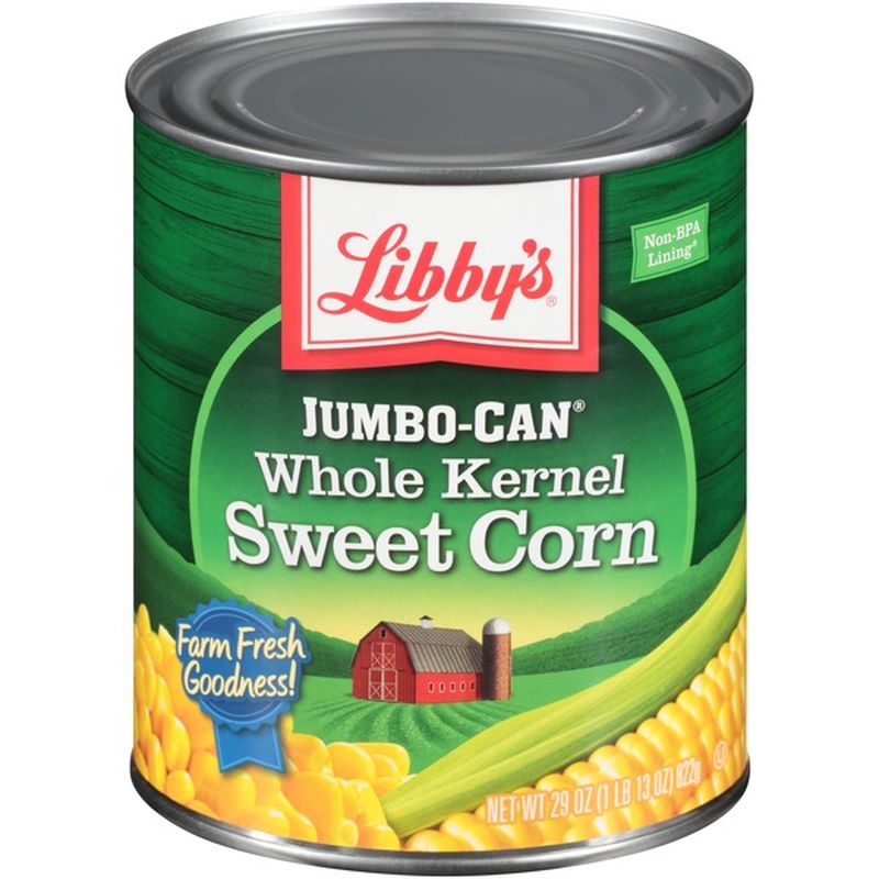 Libby's Whole Kernel Sweet Corn (29 oz) - Instacart