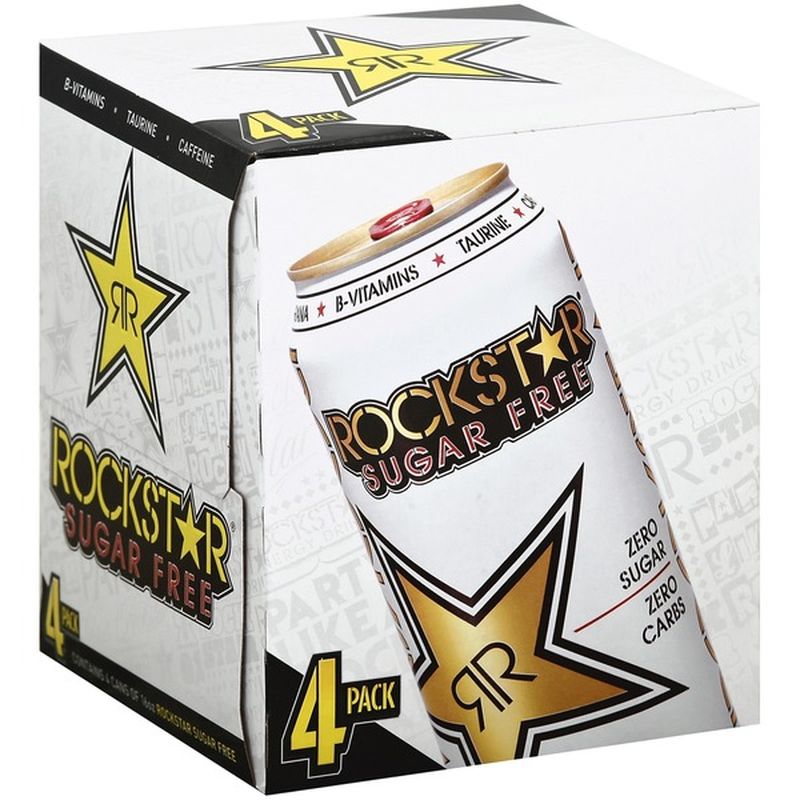 Rockstar Sugar Free Energy Drink (16 oz) from Smith's - Instacart