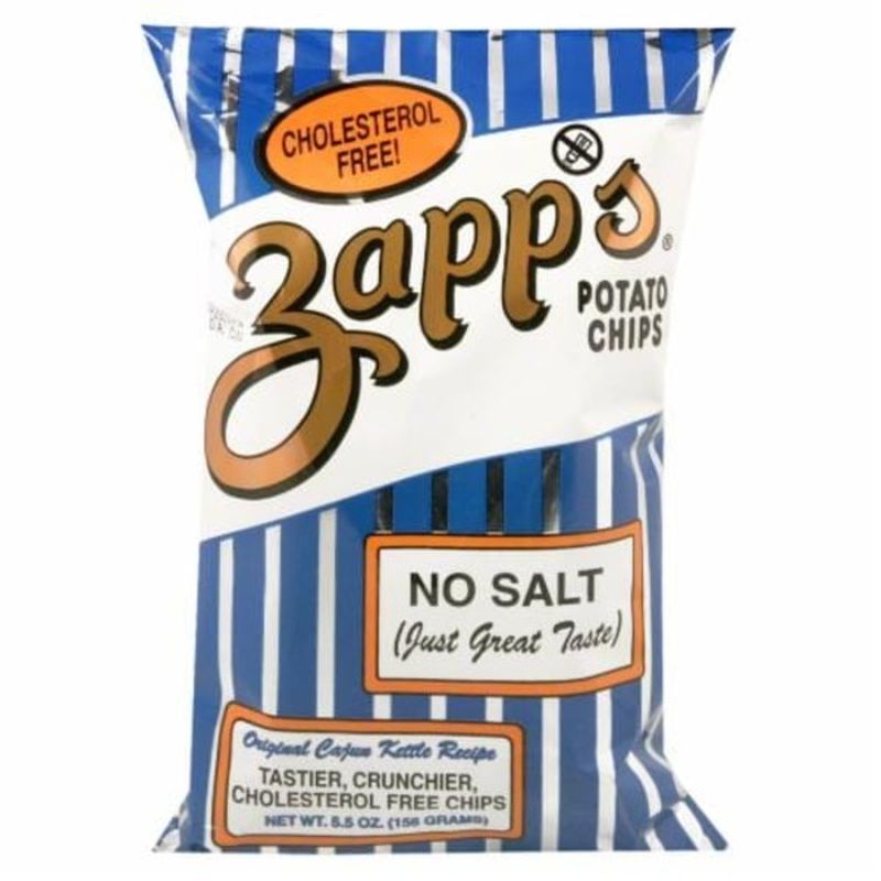 Zapp's Potato Chips No Salt Added (5 oz) from Kroger Instacart