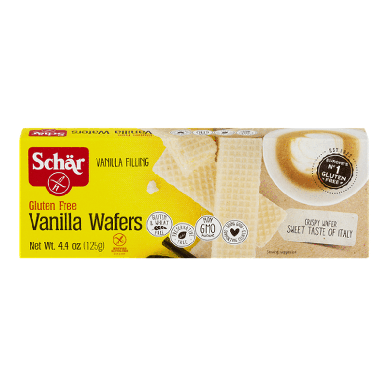 Dr. Schar Wafers, Gluten Free, Vanilla (4.4 oz) from Giant Food - Instacart