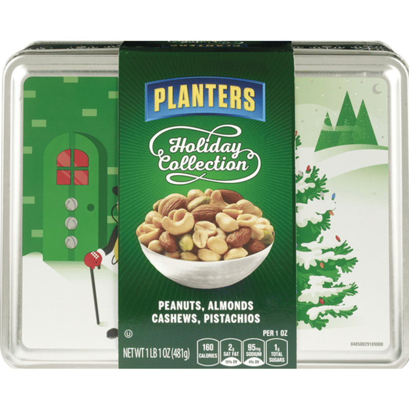 Planters Holiday Collection Peanuts, Almonds, Cashews, Pistachios (1.