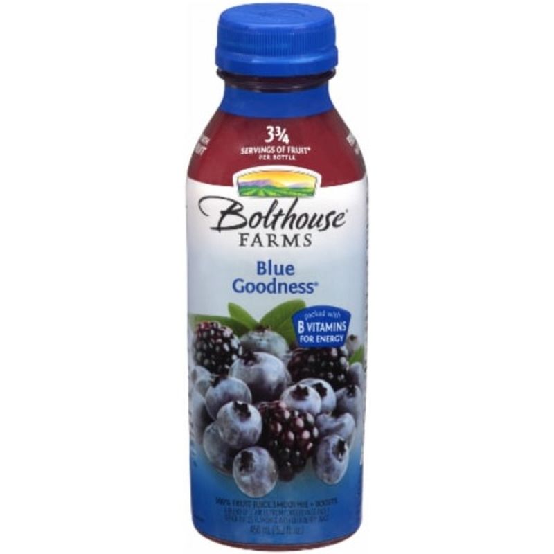 Bolthouse Farms 100% Fruit Juice Smoothie, Blue Goodness ...