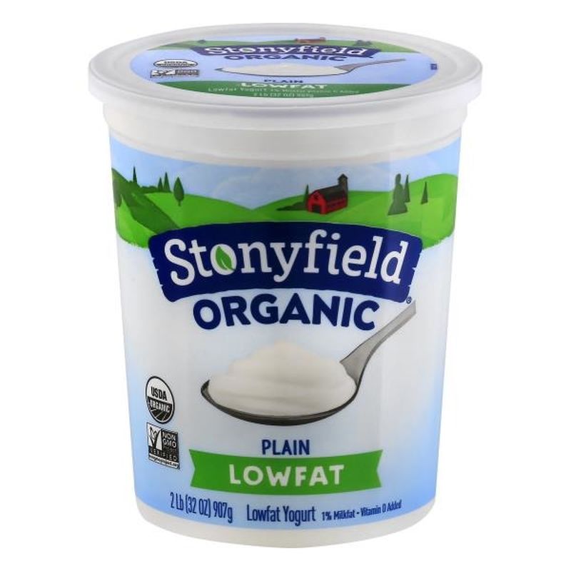 Stonyfield® Organic Organic Plain Lowfat Yogurt (32 oz) from Publix