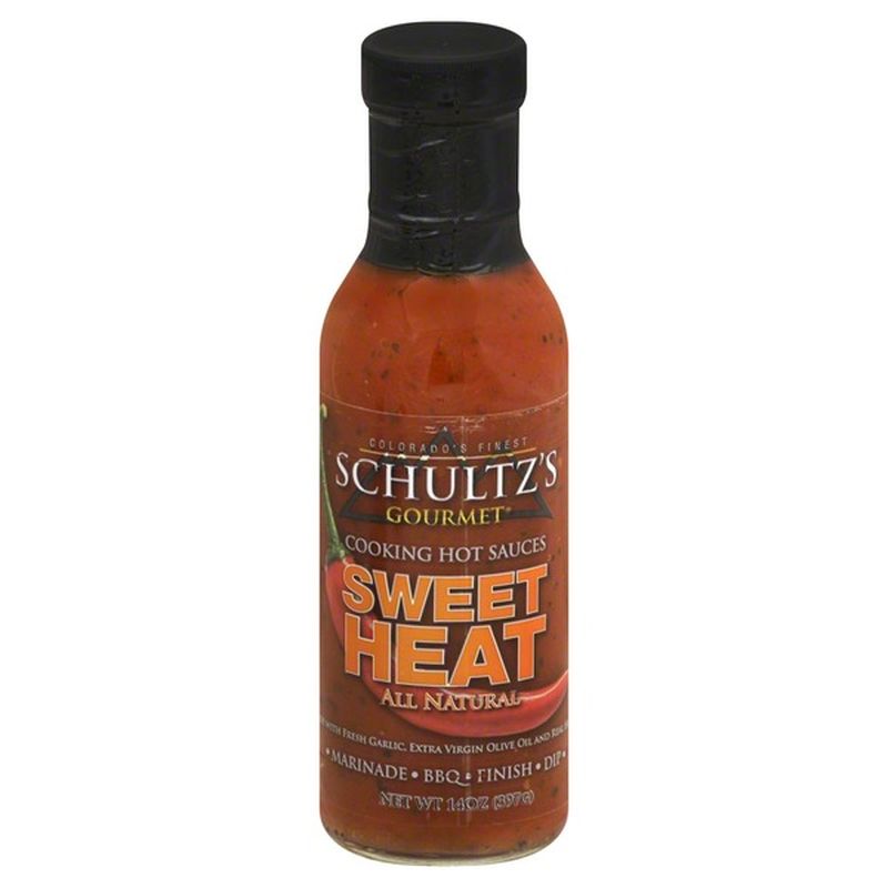 Schultzs Gourmet Cooking Hot Sauces, Sweet Heat, Bottle (14 oz) Instacart