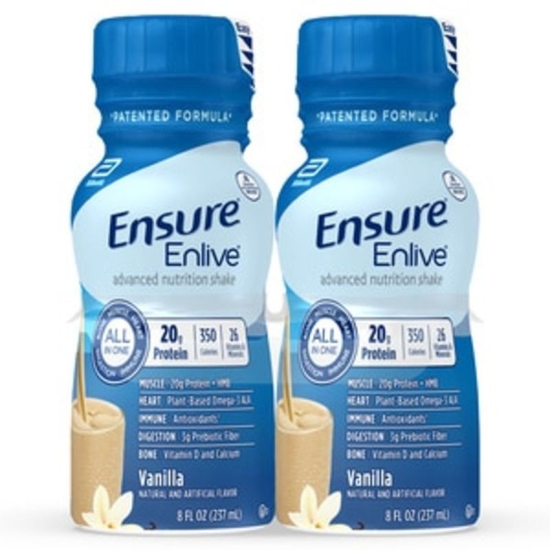 Ensure Enlive Advanced Nutrition Shake Vanilla ReadytoDrink Bottles