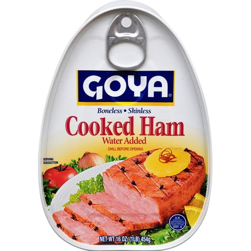 Goya Cooked Ham, Canned (16 oz) Instacart