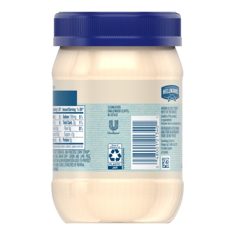 Hellmann's Mayonnaise Dressing Low Fat (15 oz) Instacart