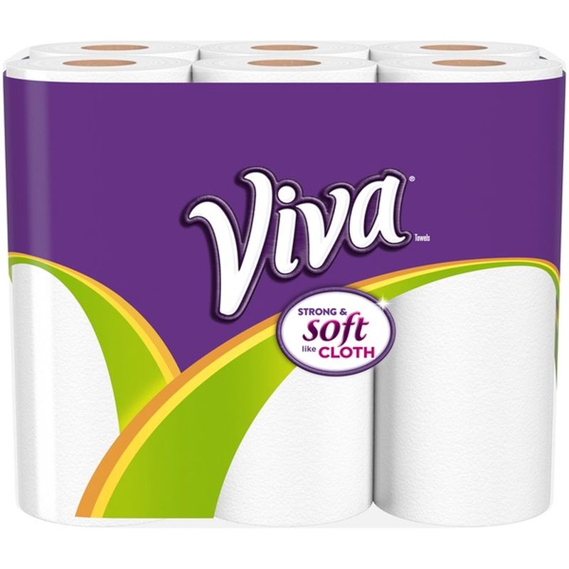 Viva Paper Towel Vantage Choose A Size 6CT