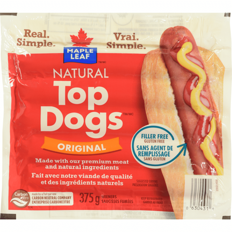 Maple Leaf Top Dogs Original Weiners
