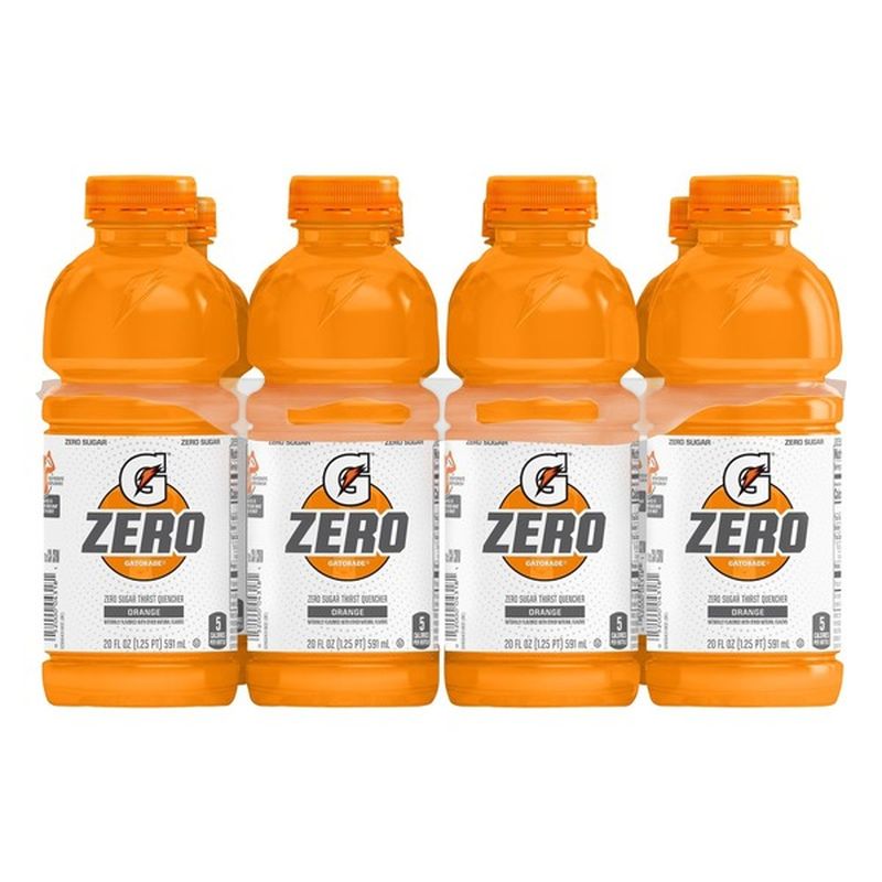 Gatorade Zero Sugar Orange Flavored Thirst Quencher (20 fl oz) from ...