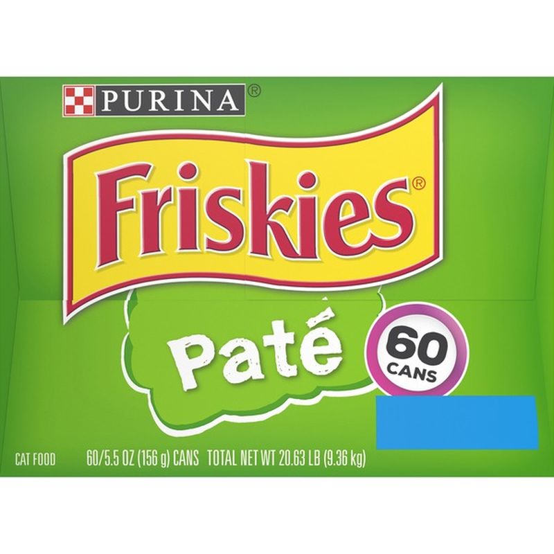 Purina Friskies Pate Wet Cat Food Variety Pack, Pate Poultry & Fish