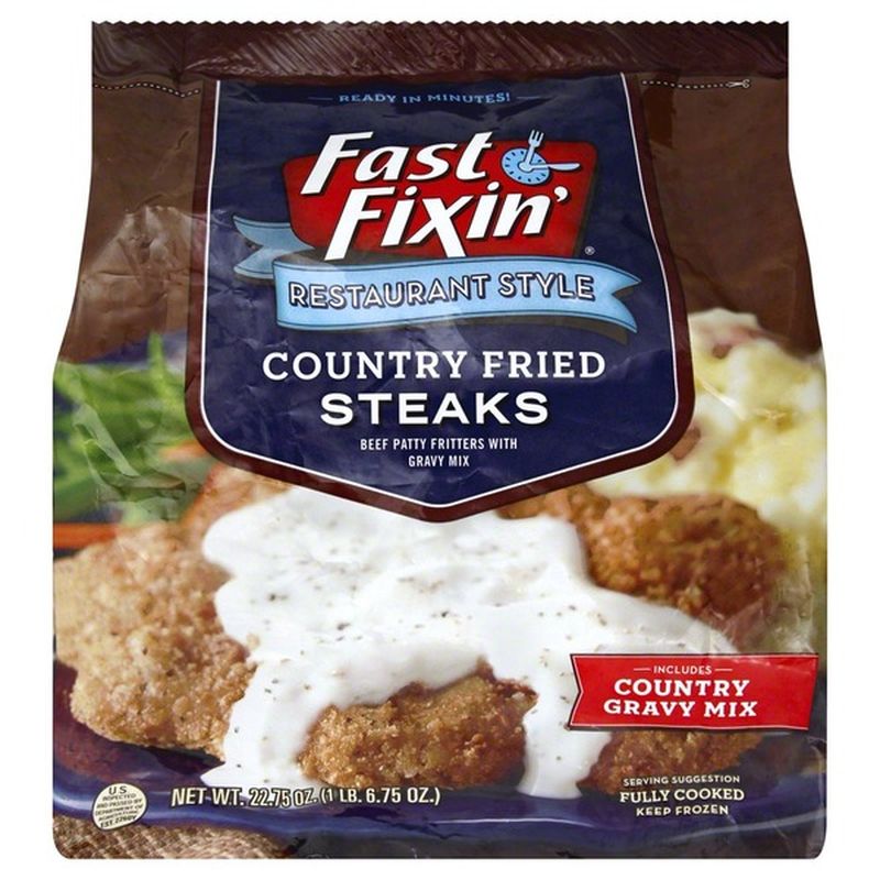 Fast Fixin Restaurant Style Country Fried Steak With Gravy (22.75 oz