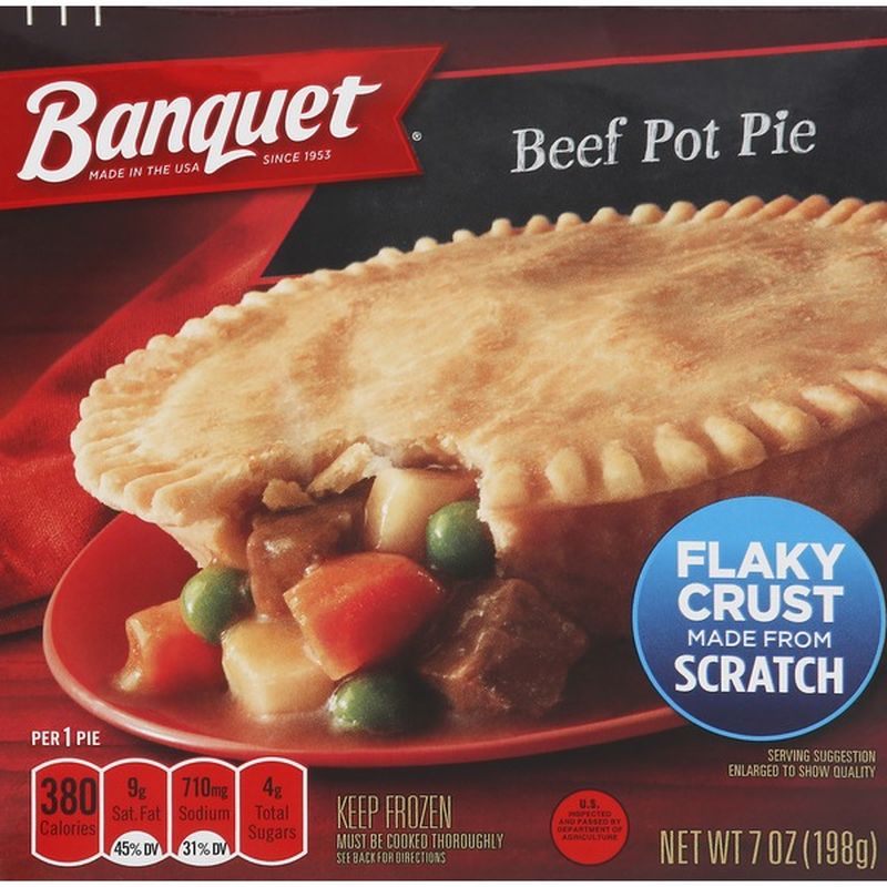 Banquet Beef Pot Pie For Dollar General (7 oz) from Bashas' Instacart
